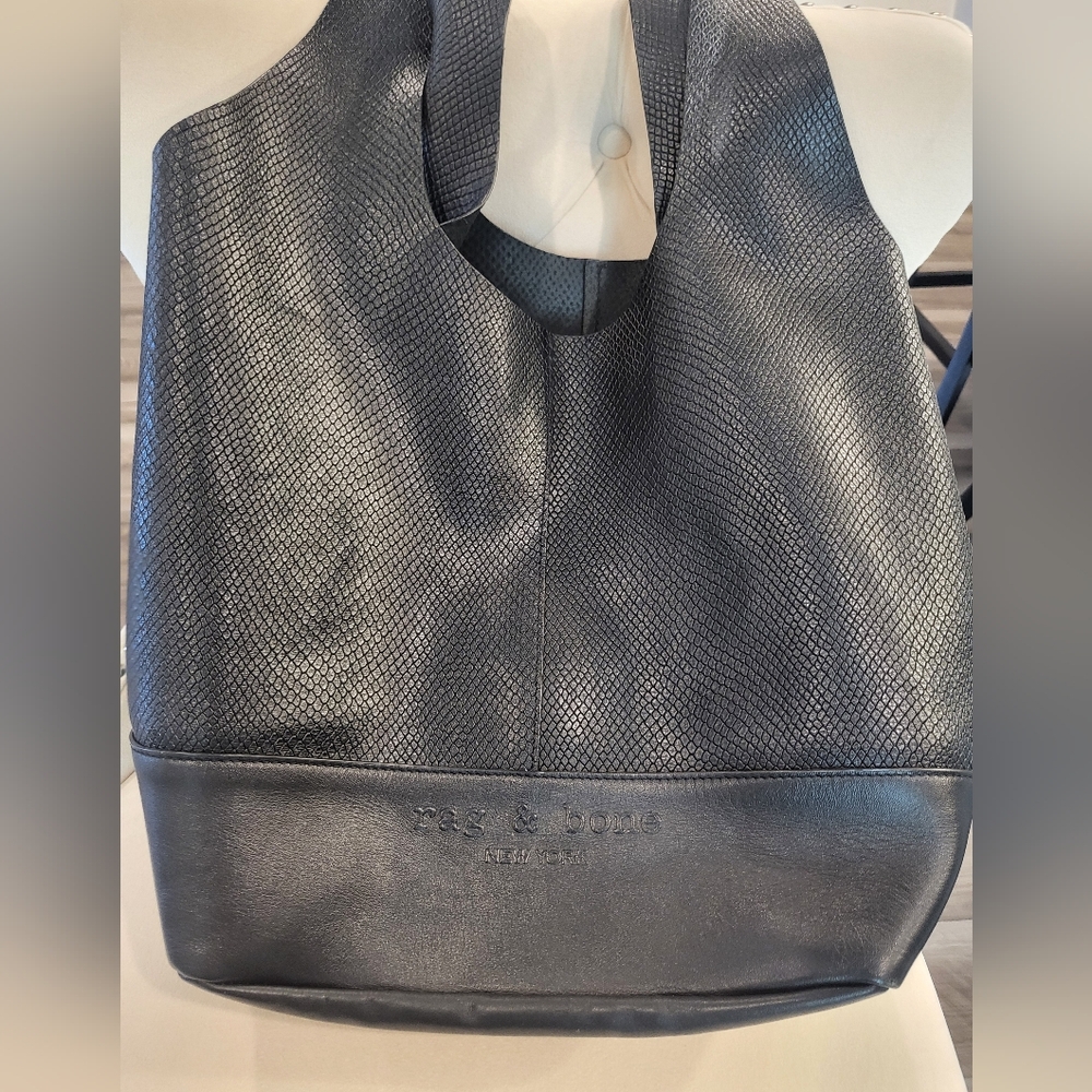 Rag & Bone Embossed Leather Bag